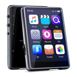 Touch Screen MP3 Player com BT 5.0, alto-falante HD embutido, rádio FM, gravação de voz, ebook, 2,4" - Image 5