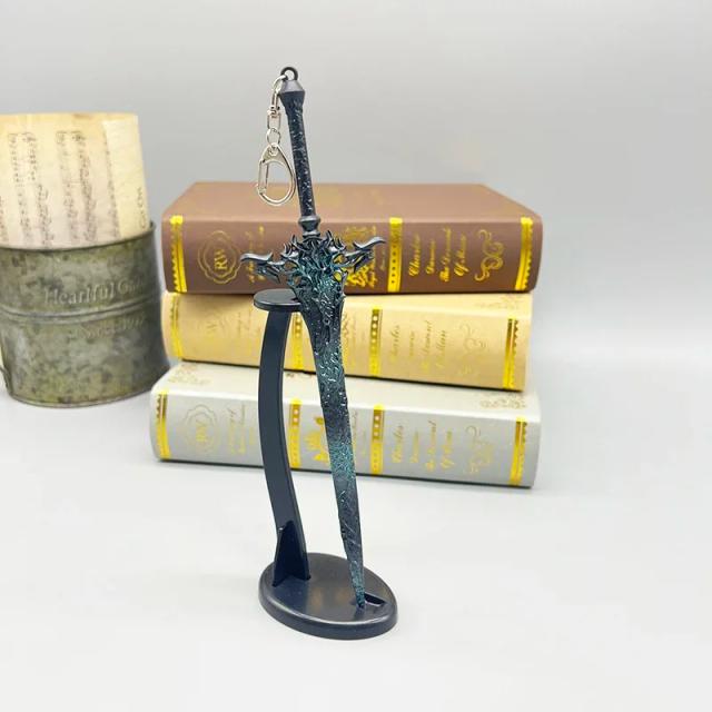 Espada de Metal 1:6 Clive Rosfield de Final Fantasy XVI - 22cm - Colecionáveis e Decoração para Casa, Ideal para Presentes e Dropshipping