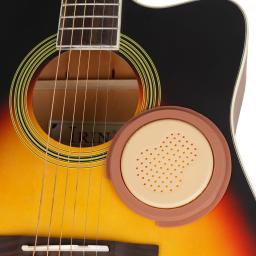 Desumidificador dampproof para guitarra, Umidificador de guitarra acústica, Sound Hole Cover, Acessórios de cordas, 101-103mm, Clássico - Image 1