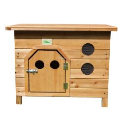 Casa de madeira para cães e gatos, Canil exterior impermeável, Casa simples, Casa interior quente, Design criativo, moderno Pet Shop - Image 6