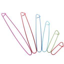 Marcador de agulha para costura, alfinetes de segurança para tricô, crochê, tricô, ferramentas de costura, 6pcs - Image 6