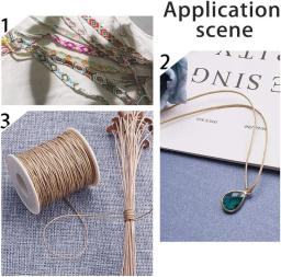1 rolo 0.8mm 100m fio de náilon fio de nó chinês fio de cordão de miçangas para diy artesanato jóias fazendo - Image 6