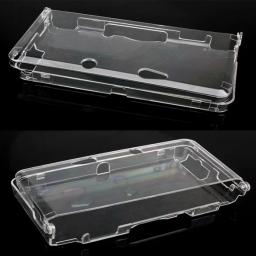 Crystal Clear Hard Skin Case para Nintendo, proteção para Nintendo 3DS, N3DS Console, durável, poli carbonato, plástico, Cut-Out Design - Image 4