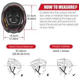 Bicicleta OCIDENTAL-Capacete de ciclismo com óculos de proteção para homens e mulheres, ajustável, lente viseira solar, MTB, bicicleta de estrada - Image 6