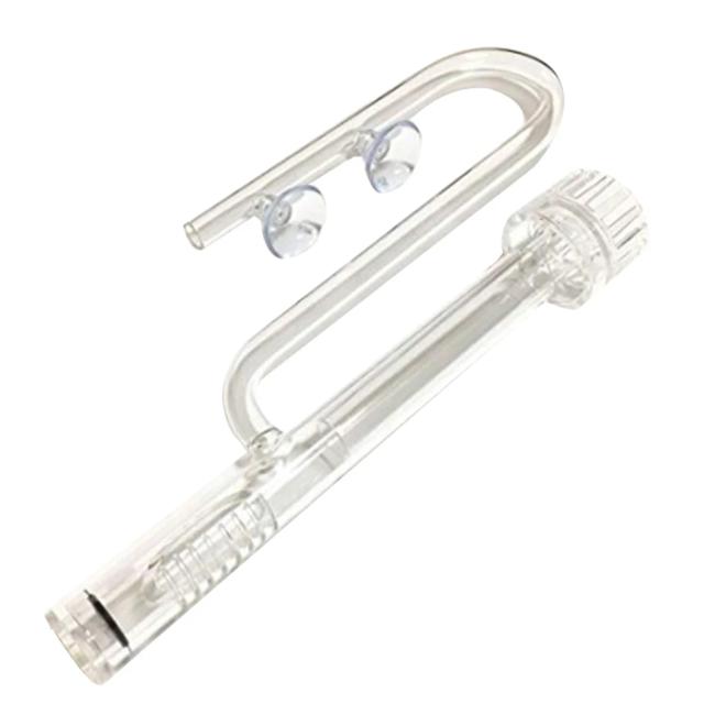 Tubo de Lírio de Vidro Inflow para Aquários - Mangueira de Skimmer de Superfície para Filtro Canister de Plantas Aquáticas