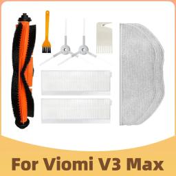 Robô Aspirador Peças De Reposição, Escova Lateral Principal, Filtro Hepa, Mop Rag Substituição, Compatível para Xiaomi Viomi V3 Max, V-RVCLM26B - Image 1