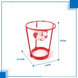 Basquete para crianças e adultos, cabeça de basquete, cesta ajustável, bandana com 20 bolas, atividade ao ar livre, presente divertido - Image 6