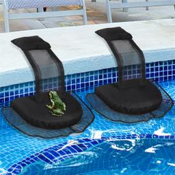 Animal Rescue Escape Ramp Piscina, Rampa do cão de estimação, Animal flutuante, Proteção para animais ao ar livre, Sapo Chipmunk, 1 pc, 2pcs - Image 2