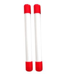 Baquetas de cor brilhante para crianças, percussão Drum Stick, percussão Drum Stick, mão de plástico, música, educação, entretenimento, grosso, som, 2 pcs - Image 6