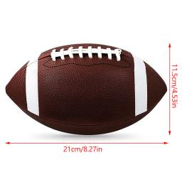 American Football Soccer and Rugby Association, Bola de futebol, tamanho padrão, Futebol esportivo, homens e mulheres, crianças, 8,5" - Image 6