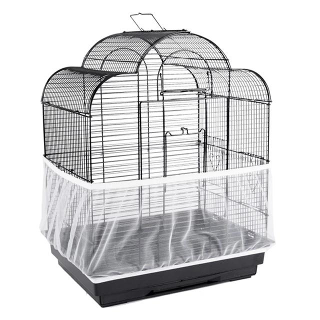 Capa Respirável de Malha para Gaiola de Pássaros: Proteção Macia e Prática para Papagaios e Aves