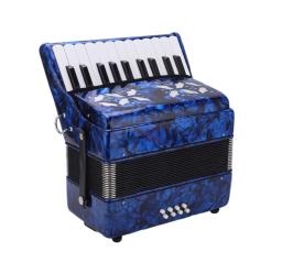 Acordeão 22 chave 8 baixo teclado instrumento - Image 5