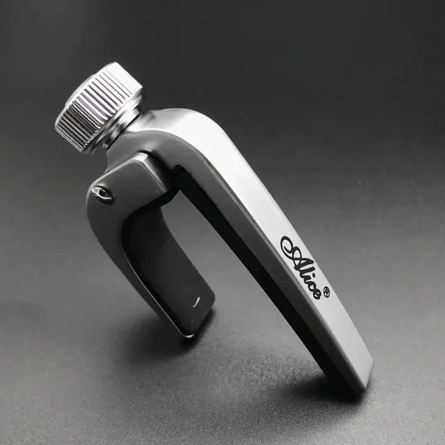 Capo Ajustável Metal para Guitarra Elétrica e Acústica em Cores Ouro, Cobre e Bronze - Ideal para Dropshipping A007J