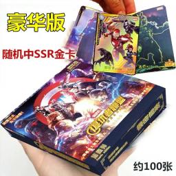 Genuine Edição de Colecionador Cards, Avengers Cards, Marvel Spider-Man Cards, Coleção Iron Man, Capitão América, Iron Man - Image 3
