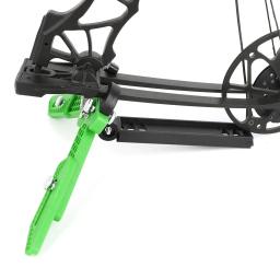 Arco composto suporte 3 pernas estabilizar suporte rack de plástico arco hoder pontapé evitar polia usar tiro com arco acessórios - Image 6