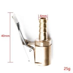 Adaptador de bico de ar rosqueado para bomba de ar de carro, acessórios portáteis para bomba de ar de carro, clipe de cabeça de conversão rápida, bico de ar - Image 5