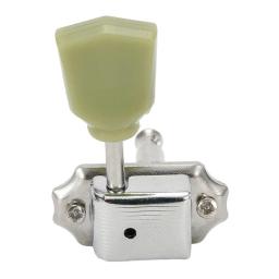 Deluxe Guitar Tuning Pegs Keys, Cabeças de máquina Tuners, Guitar Tuner, Peças duráveis Acessórios, Guitar Parts, 3R + 3L - Image 2