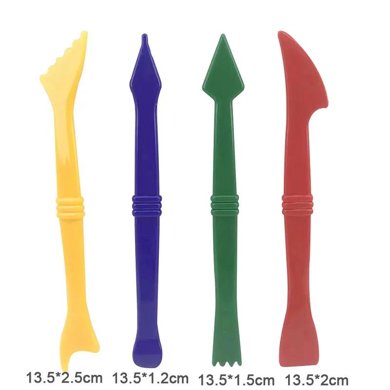 Kit Cortador de Argila Criativo para Crianças, Modelagem de Argila, DIY, Play Dough Tool, 3D Plasticine Mold, Aprendizagem Brinquedos Educativos - Image 1