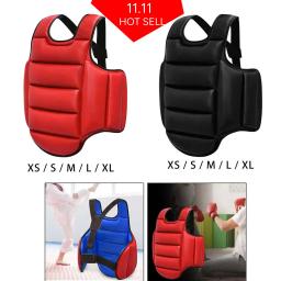 Taekwondo protetor colete rib shield armadura protetor corpo mma karate guarda no peito para muay thai pesado kickboxing sanda - Image 1