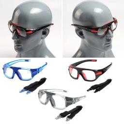 Óculos de proteção ocular de segurança, basquete e futebol óculos, Optical Frame, espelho removível, pernas miopia, G99D - Image 1