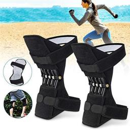 Confortável Material Respirável Primavera Knee Booster, Power Knee Support - Image 6