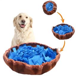 Lavável Feltro Sniffing Pad para Pet, Cão dobrável Slow Feeding Mat, Treinamento Snuff Mat Toy - Image 6