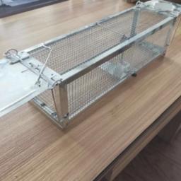 Isca reutilizável de porta dupla para ratos, armadilha para ratos, caça, ratos, gaiola para roedores - Image 1