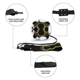 Único Soccer Training Trainer, Futebol Kick and Throw, Training Aid, Controle de Bola, Ajustável, Criança, Adulto Cinto Auxiliar - Image 3