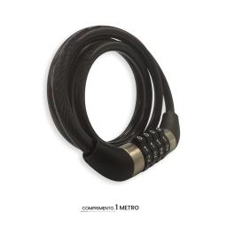 "Proteja sua bicicleta com segurança e praticidade! Com a Corrente Cadeado Antifurto com Senha para Bicicleta, você pode - Image 3