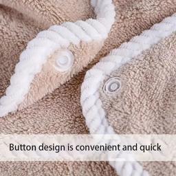 Toalha de banho Wearable com Bowknot para adultos, saia coral Velvet Bath, secagem rápida, absorção de água, sem perda de cabelo Bath Su, 1PC - Image 3