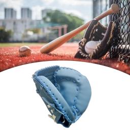 Luvas profissionais de beisebol de couro PU, esportes ao ar livre Catcher Mitt, luva Softball para mão esquerda - Image 3