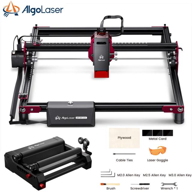 Gravador a Laser Portátil 5W para Madeira - Cortador CNC, Impressora de Logotipo e Ferramentas DIY 315x300mm com Controle Offline