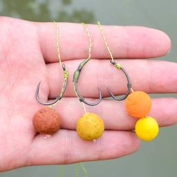 Hirisi 50 pçs revestimento de aço inoxidável alta carbono ganchos barbless 8012 gancho pesca ferramenta acessórios - Image 2