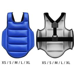 Guarda Peito de Karate para Adultos e Crianças, Taekwondo Protector Vest, Rib Shield, Armadura - Image 1