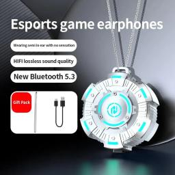 Fone de ouvido Bluetooth sem fio X35, fones de ouvido ao ar livre, 5.3 com display de carregamento, Touch Control Earbuds para música - Image 1