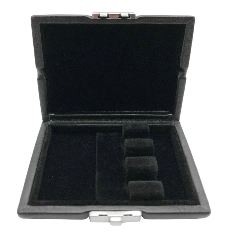 Suporte para palhetas oboé com 3 palhetas, proteção forte umidade, couro pu, caixa palhetas oboé, qualidade - Image 1