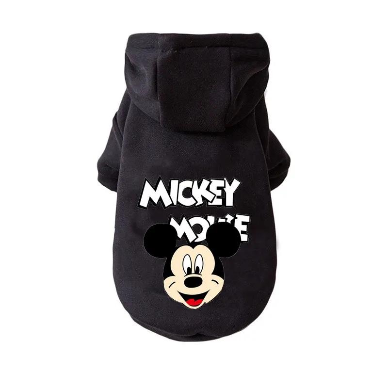 2022 nova disney roupas para cães de estimação minnie mouse hoodie companheiro acolhedor filhote de cachorro pequeno médio camisola do cão francês chihuahua pug s-xxl - Image 1