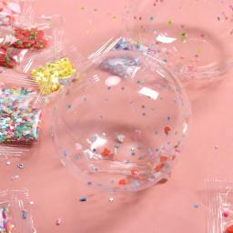 DIY Decoração Balões com Glitter Elastic Bubble, Nano Tape Bubble Kit, Double Sided Bubbles - Image 3