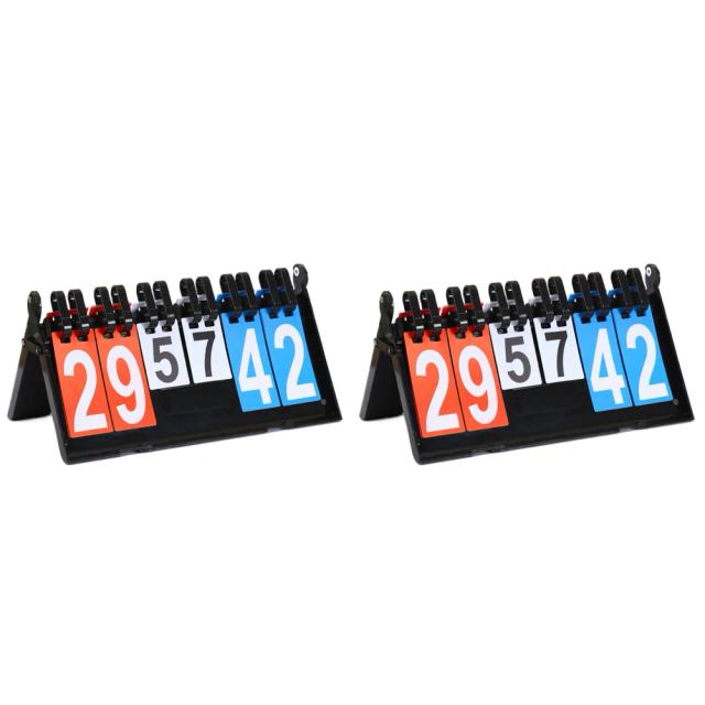 Placar Portátil para Tênis com Contador de 6 Dígitos para Esportes