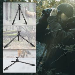 Manbely-fibra de carbono tripé para caça, tiro Rifle, Max Loading, 20kg de diâmetro, 32mm, apto para Canon, Sony, Nikon, DSLR, ILDC - Image 6