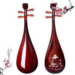 Profissional Pipa Chinês Étnico Instrumento Musical, Aldult Alaúde, Oriental Tradicional Instrumentos Musicais de Cordas com Acessórios - Image 1
