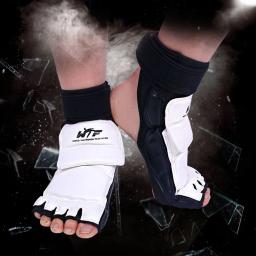 Luvas de boxe de couro PU para crianças, meio dedo, luta MMA, kick, karatê, treino de muay thai, homens, 1 par - Image 4