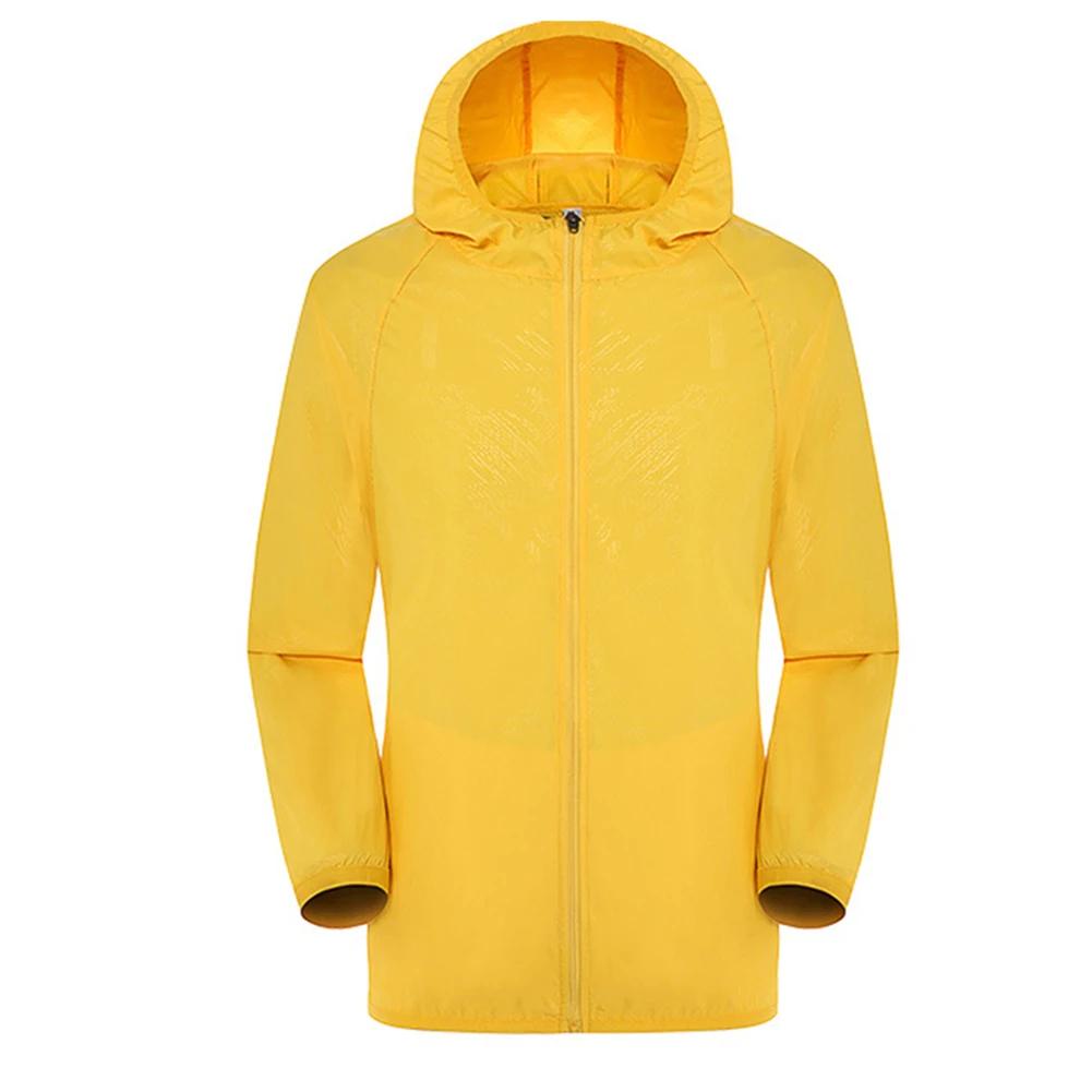 Casaco de chuva para acampamento, unissex, corta-vento, mulheres, homens, jaqueta à prova d'água, roupas de proteção solar, trekking, pesca, jaqueta corta-vento - Image 1