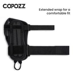 Copozz esqui protetor de pulso mão snowboard proteção patins suporte de pulso ginásio protetor de palma de esqui para homens mulheres crianças - Image 5
