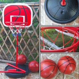 Rack de basquete ajustável, de 63-165cm, para 1-14 anos, crianças, bebês, áreas internas, esportes, bola de fundo, brinquedo de shoot - Image 6