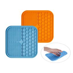 Alimentador lento lambendo esteira para animais de estimação, lambendo esteira, banhando distração pad, cão e gato suprimentos, cachorro e gatinho dispensador - Image 2