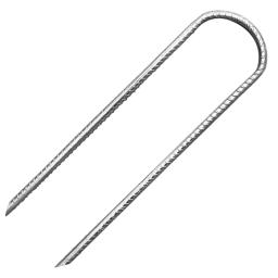3 unidades aço para barraca estacas à unhas L/Ushape cerca metal estaca para barraca - Image 3