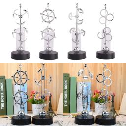Máquina de movimento perpétuo de roda dupla avançada, bolas de pêndulo, presente educacional, dropship - Image 2