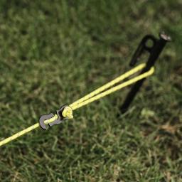 Liga de alumínio tenda vento corda s-tipo tensores prendedor ajustável barraca de acampamento corda fivela tendas acessórios para ao ar livre - Image 4