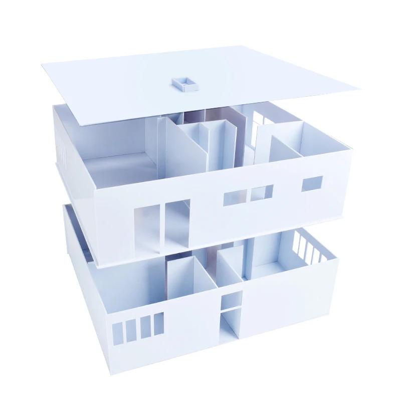Kit Pré-fabricado Miniatura De Construção De Casa, Gropius, Modelo De Montagem, Material De Arquitectura, Kit De Construção, Escala 1/100 - Image 1
